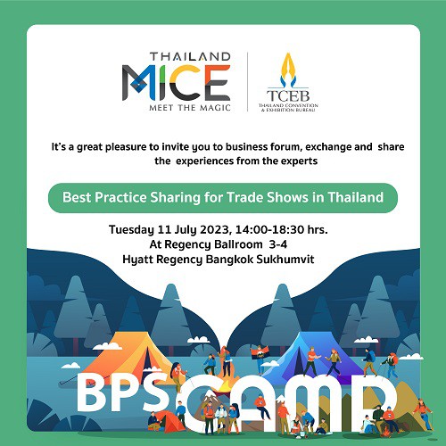 Best Practice Sharing for Trade Shows in Thailand