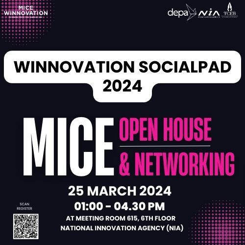 Winnovation SocialPad ครั้งที่ 1 – “MICE Open House & Networking”