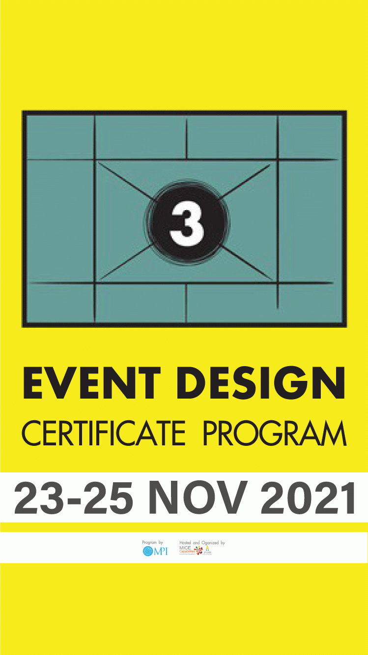The Event Design Certificate Program 